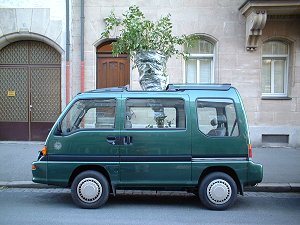 Subaru Libero im Einsatz