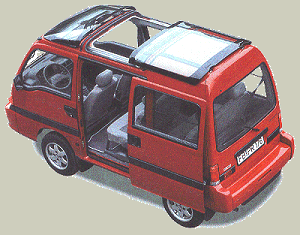 Subaru Libero Kleinbus Subaru Libero Kleinbus