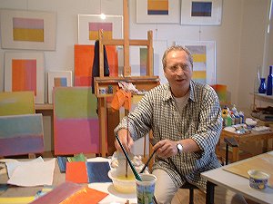 Udo Meyer in seinem Atelier