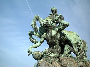 Centaurenbrunnen am Hauptbahnhof