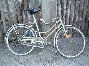 Fahrrad mit Knicklenker