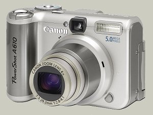 Canon Powershot A610