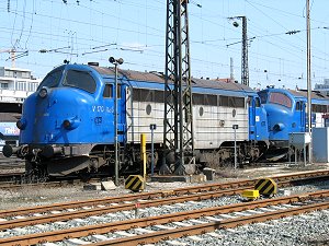 Dieselloks V 170 1125 und V 170 1151