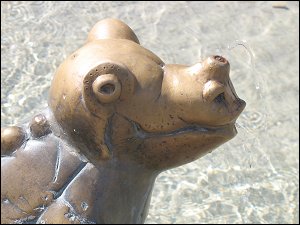 Kunstbrunnen an der Kleinen Fürther Freiheit