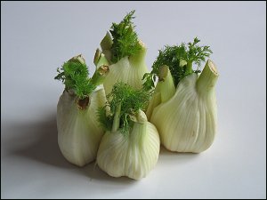 Fenchel auf dem Küchentisch