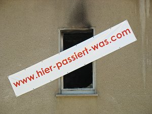 Werbebanner in Weimar