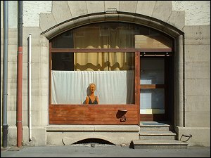 Des Nachbarn Schaufenster