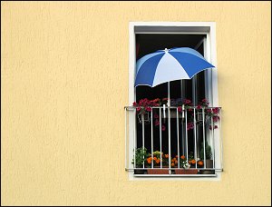 Ist der Balkon auch noch so klein...