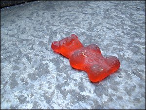 verlorener Gummibär