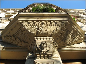 Erker in der Hornschuchpromenade