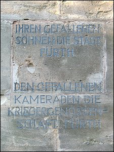 Kriegerdenkmal im Stadtpark