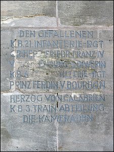 Kriegerdenkmal im Stadtpark