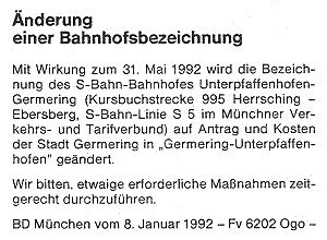 Amtsblatt der Deutschen Bundesbahn