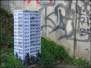 getarnter Schaltkasten
