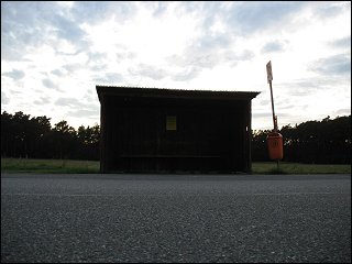 Bushaltestelle in Möhrendorf