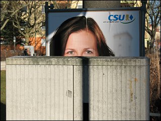 CSU-Plakat zur Kommunalwahl 2008