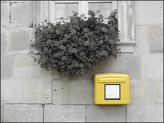 Briefkasten beim Schloß Weißenstein zu Pommersfelden