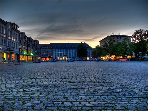 Fürther Freiheit mit verschwundenem Ludwigsbahnhof