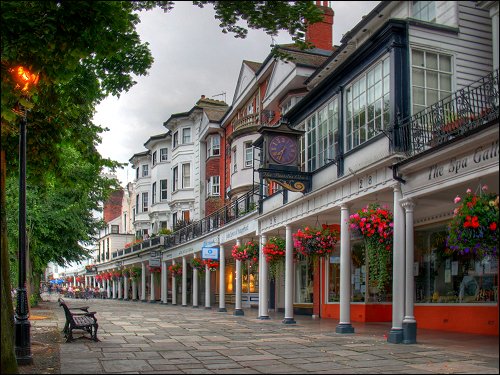 'The Pantiles' in Royal Tunbridge Wells