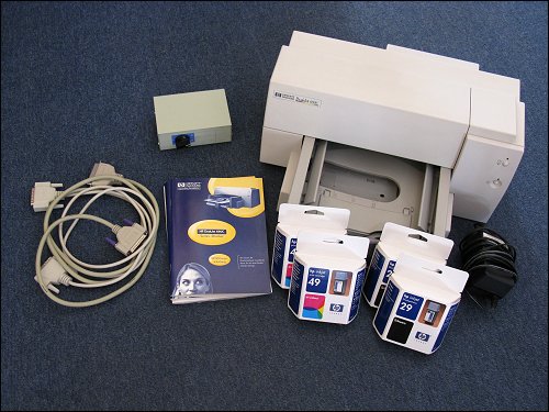 HP DeskJet 690C mit Zubehör