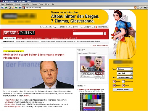 SPIEGEL ONLINE via Opera 9.6