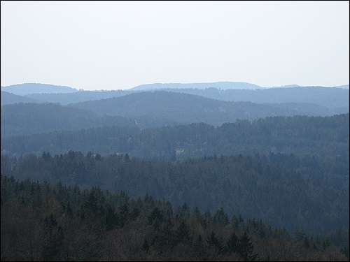 Fernblick in der Fränkischen Schweiz