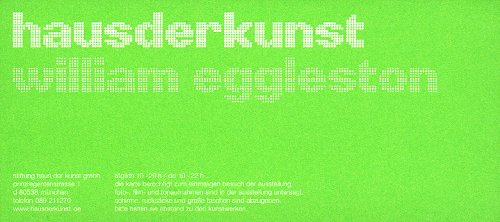 Eintrittskarte zur Ausstellung Gerhard Richter im Münchener Haus der Kunst