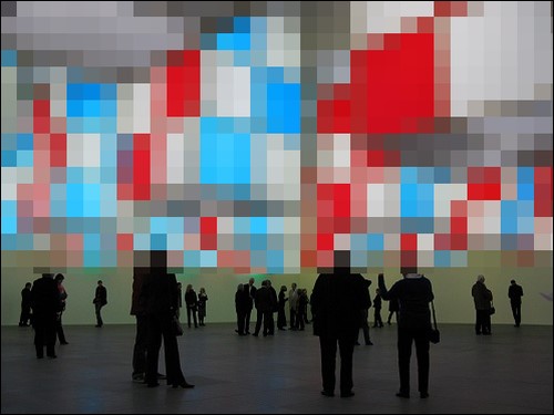 Daniel Buren im Neuen Museum Nürnberg