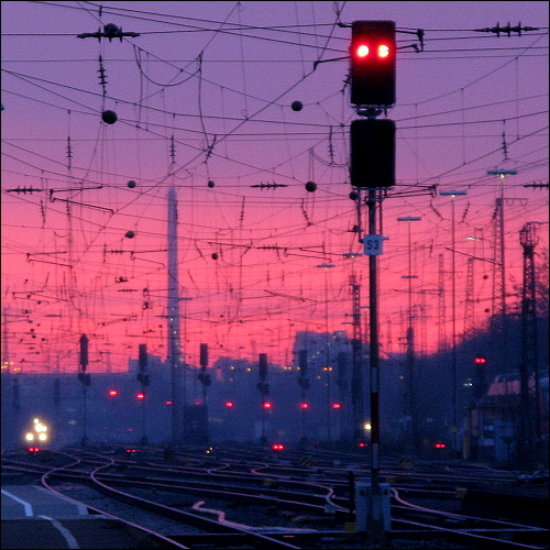 Fürth (Bay) Hbf, Blick gen Nürnberg