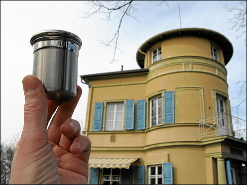 Café Villa Remeis hoch über der Bamberger Altstadt