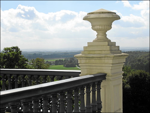 Blick von Schloß Cappenberg ins Umland