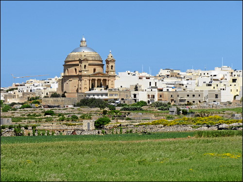 Und noch einmal: die Kuppelkirche Sta. Maria in Mġarr