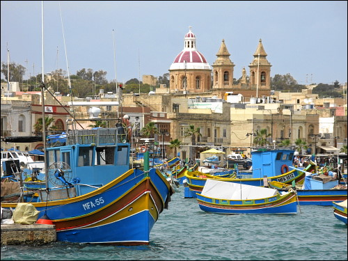Der Hafen von Marsaxlokk