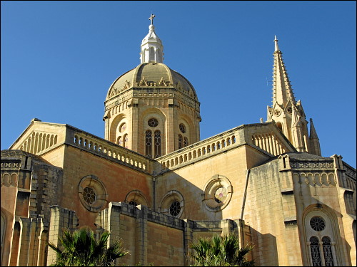 Die Pfarrkirche von Għajnsielem