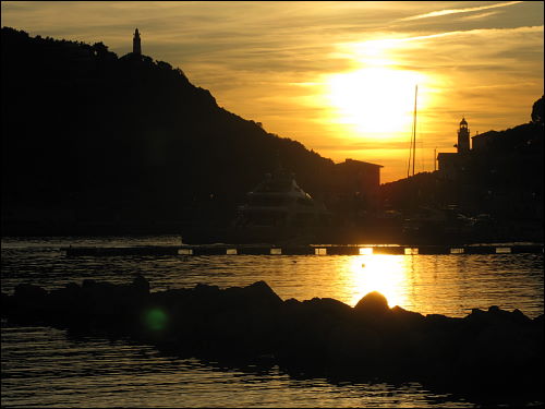 Sonnenuntergang in Port de Sóller