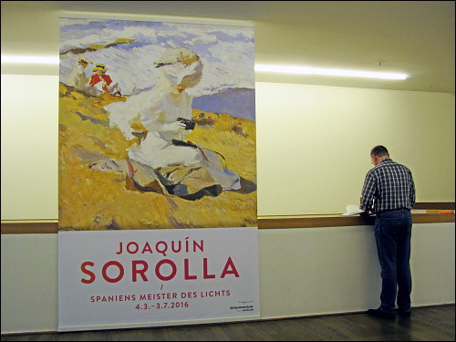 In der Ausstellung 'Joaquín Sorolla / Spaniens Meister des Lichts'