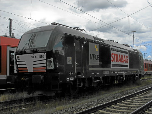 Siemens Vectron 193 865-3 der STRABAG AG