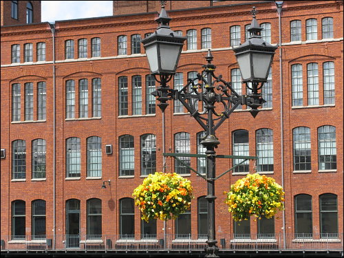 saniertes Industriegebäude in Norrköping