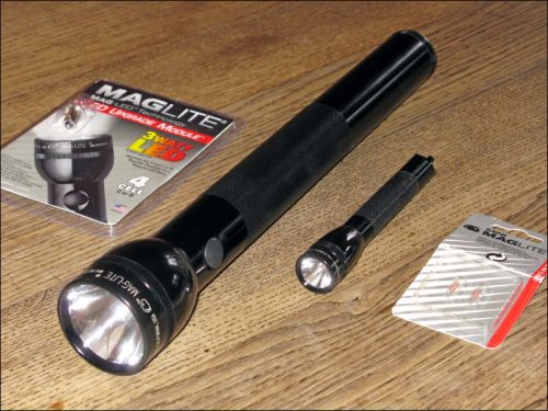 MagLite-Taschenlampen (Foto: Ralph Stenzel)