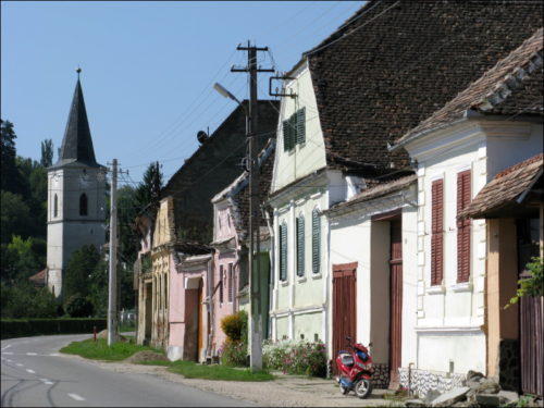 Typische Häuser der Siebenbürger Sachsen