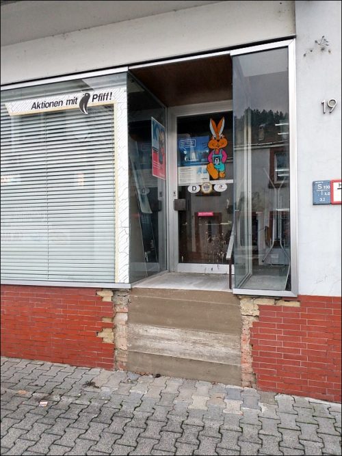 Aufgelassenes Ladenlokal in Odenbach (Glan)
