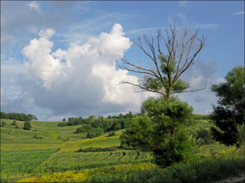 Italienisch anmutende Landschaft in Rumänien