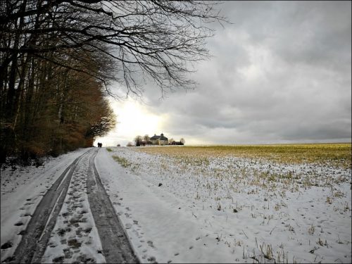 Winterliche Wanderung rund um die »Jägersburg« bei Bammersdorf