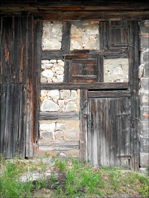 Scheunen-Detail in Oberndorf