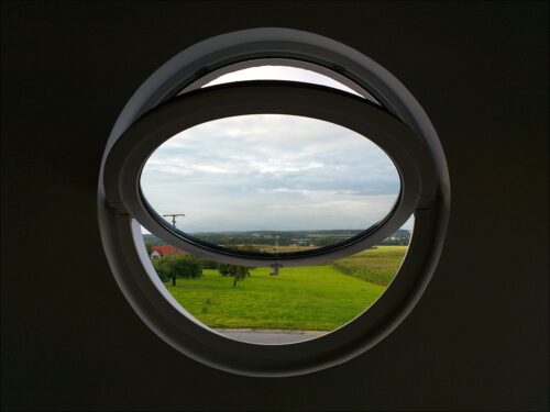 Kreisrunder Ausblick in Cadolzburg