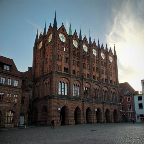 Das Rathaus von Stralsund