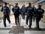 Fußballspielbedingtes Polizei-Aufgebot am Nürnberger Hauptbahnhof