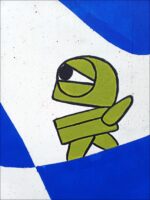 Graffiti-Kunst in der Bahn-Unterführung Eggolsheim